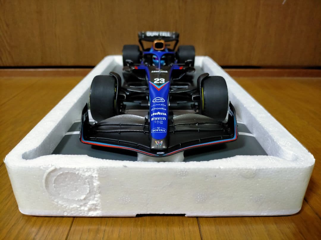 PMA 1/18 ウィリアムズ F1 FW44 アルボン 2022 マイアミGP