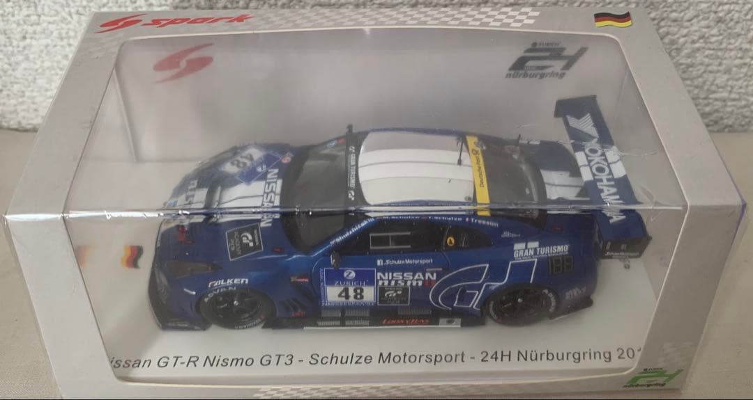 1/43 Nissan GT-R Nismo GT3 2016年ニュル24時間