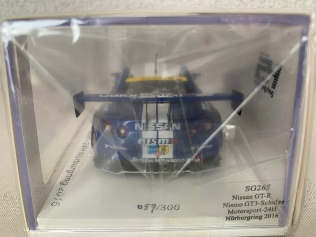 1/43 Nissan GT-R Nismo GT3 2016年ニュル24時間