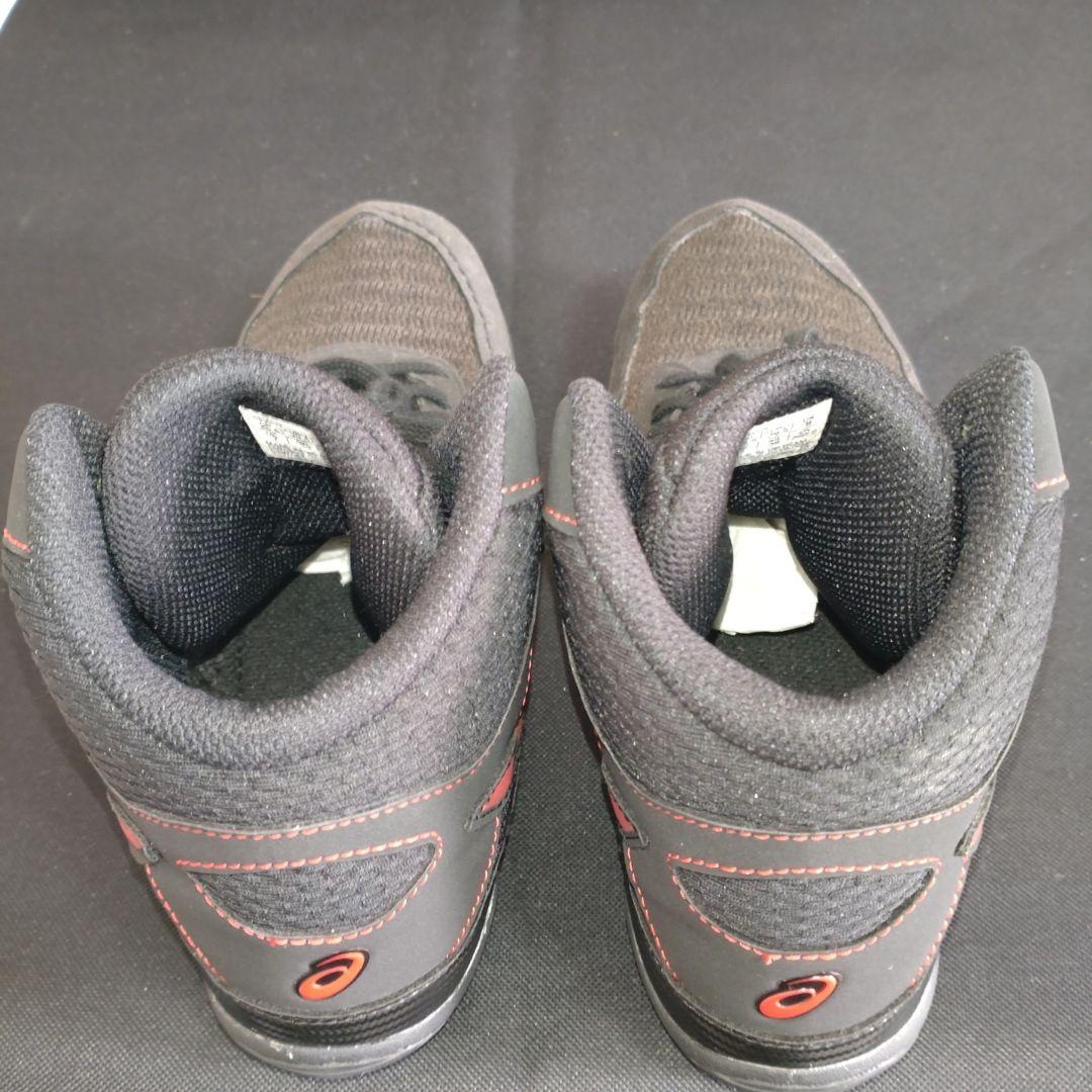 【美品】asics MATCONTROL 2 ブラックレッド 25.5センチ