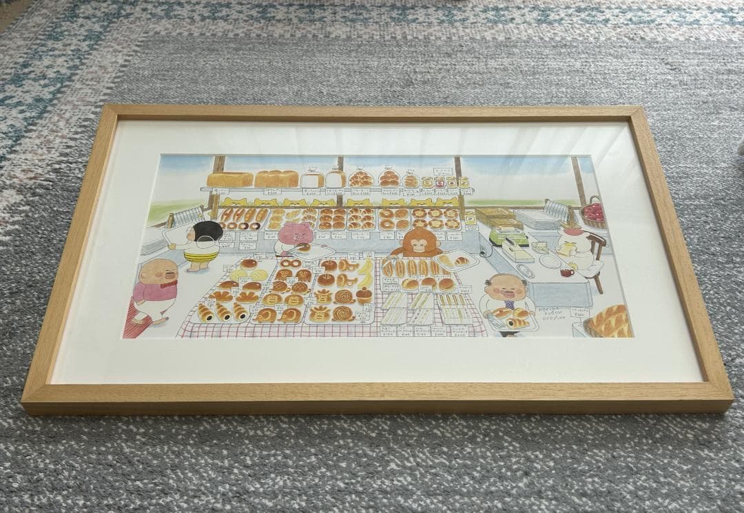 【最終値下】　ノラネコぐんだん 複製原画 (パンこうじょう)