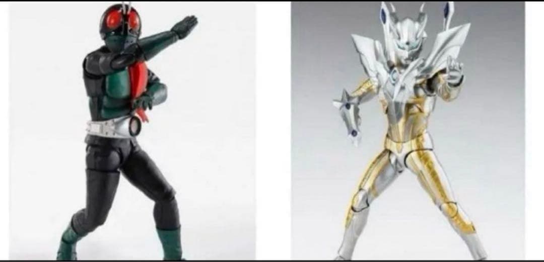 仮面ライダー1号 桜島Ver. ＆ウルティメイトシャイニングウルトラマンゼロ