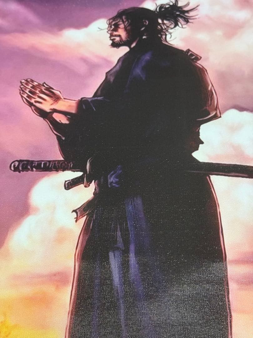 バガボンド 井上雄彦 アートポスター A2額縁 DEATH NYC 同梱割引有り