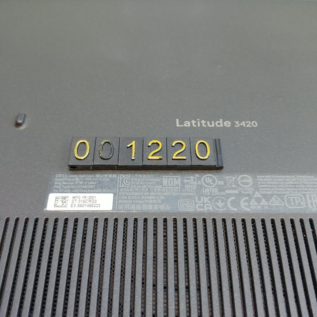 整備済デル Latitude 3420 14㌅ i5 11世代 16G 238G