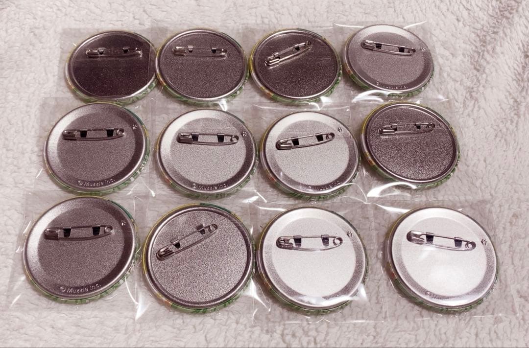 ♥ 桃源暗鬼 ホログラム缶バッジ マズルvol.1 - 猫咲波久礼 ♥