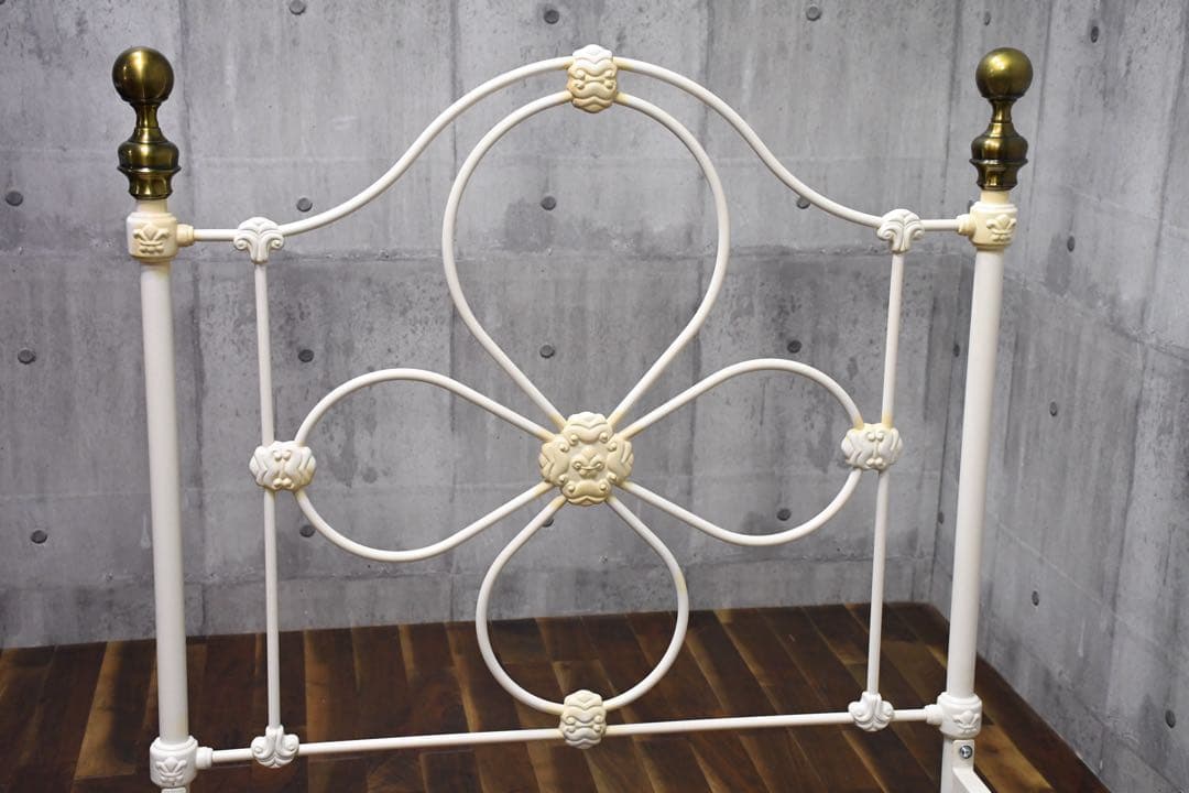 EGC81 ローラアシュレイ チェルトナム シングルベッドフレーム アイボリー