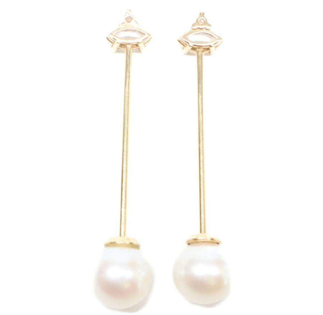 MIZUKIミズキ★パールピアス★両耳