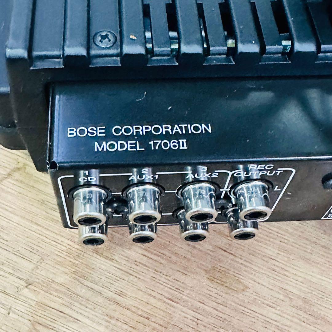 Bose ポーズ アンプ 1706II 通電確認のみ 現状渡し