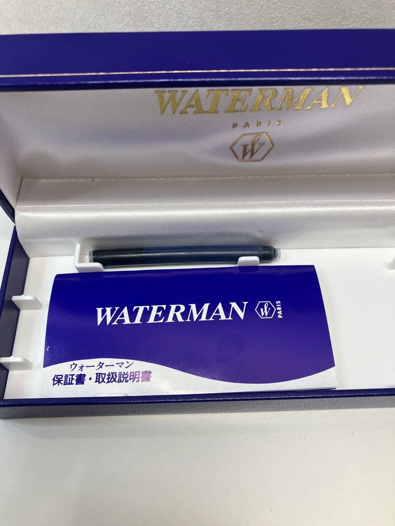 WATERMAN ウォーターマン 万年筆 18K 750 箱付き 【A99】