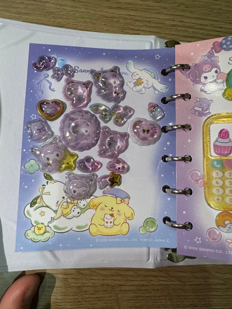 ボンボンドロップシール　シール帳セット