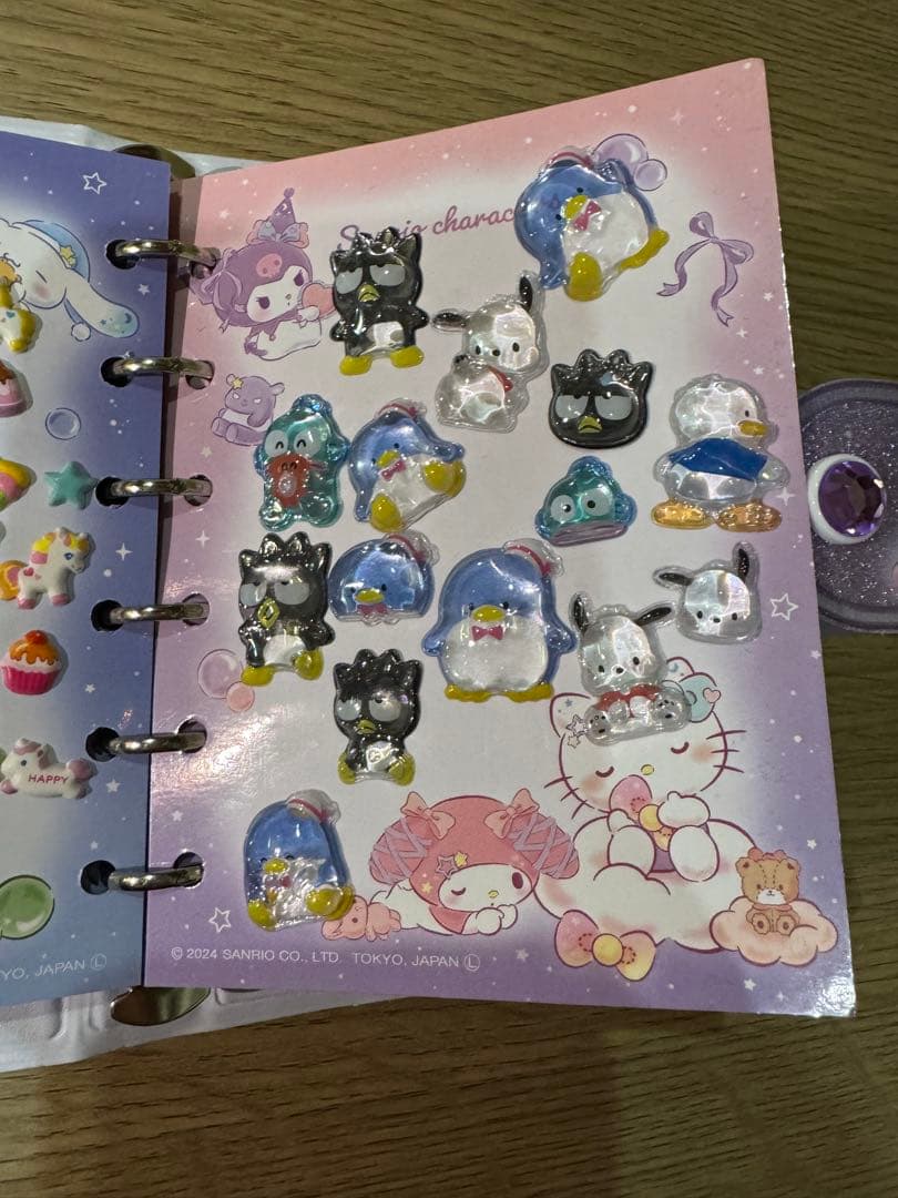 ボンボンドロップシール　シール帳セット