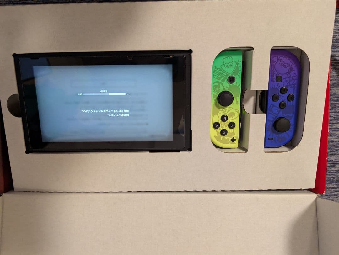 Nintendo Switch ジョイコンはスプラトゥーン