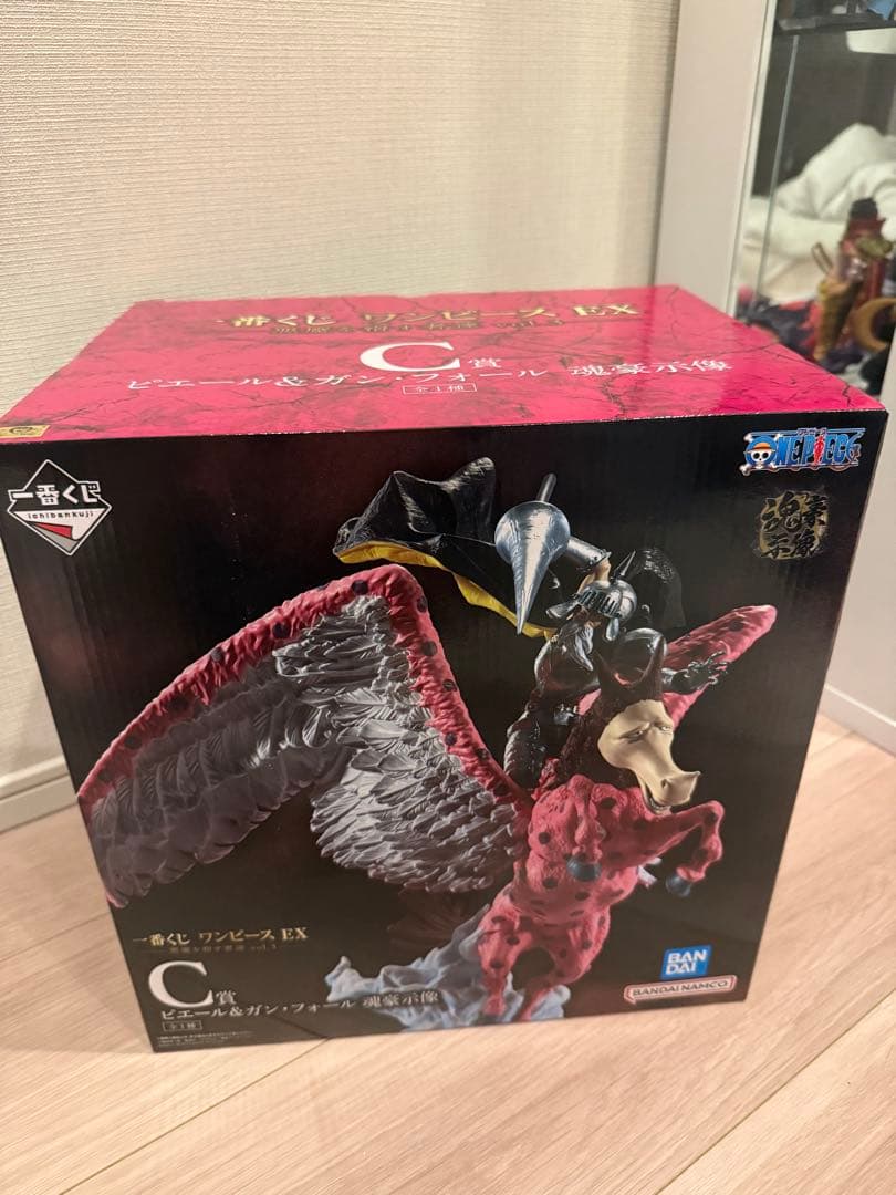 一番くじ ワンピースEX悪魔を宿す者達　C賞ピエー＆ガン・フォール魂豪示像