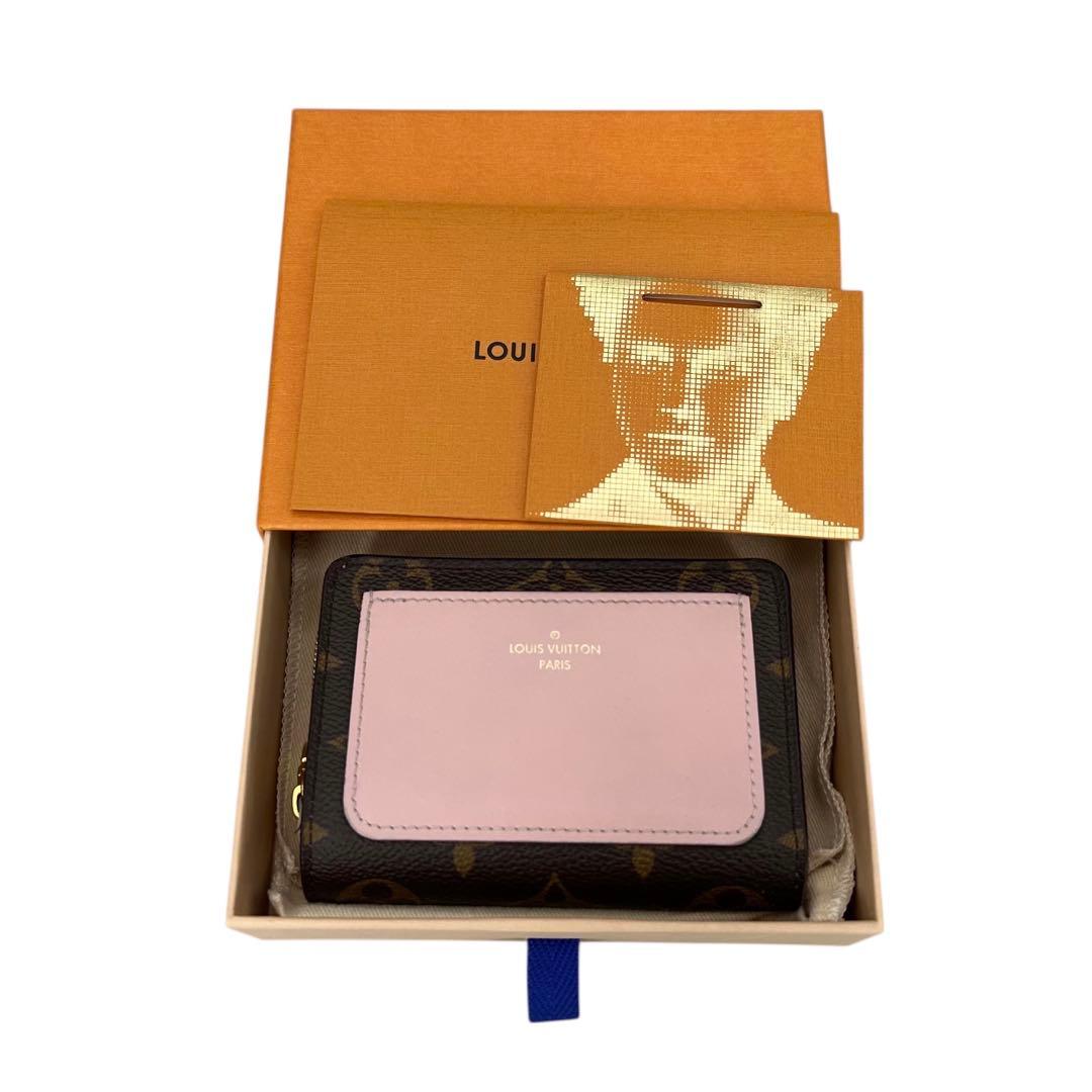 新品に近い　新型・ICチップ　ルイヴィトン　ポルトフォイユ　ルー　モノグラム