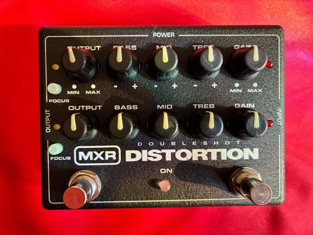 ギター MXR M-151 DoubleShot Distortion