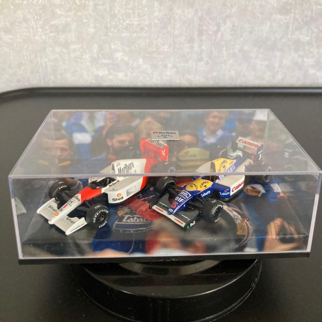 F1 MP4/6 FW14 アイルトンセナ マンセル ケースは ミニチャンプス