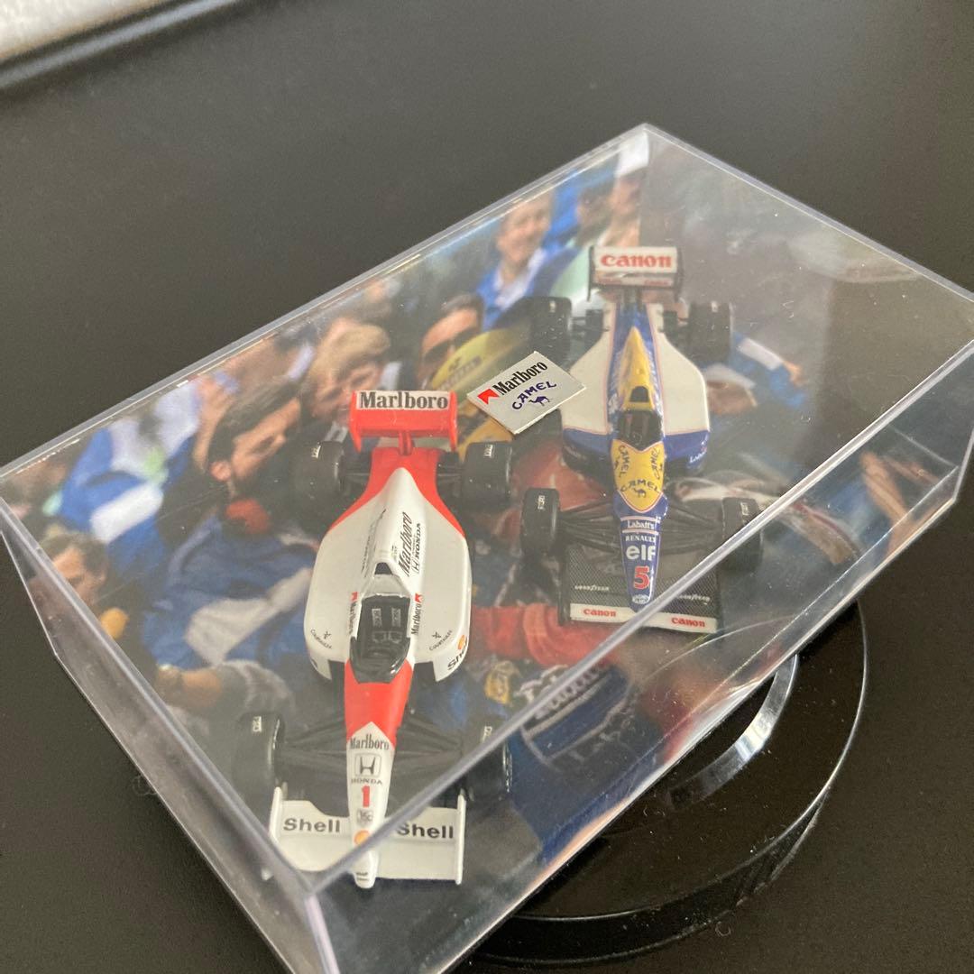 F1 MP4/6 FW14 アイルトンセナ マンセル ケースは ミニチャンプス