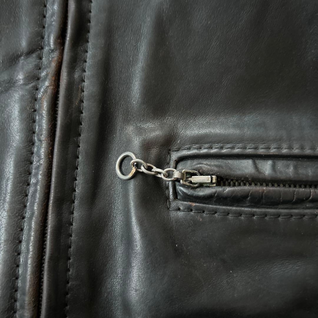 AERO LEATHER ホースハイド ハイウェイマン レザージャケット 38