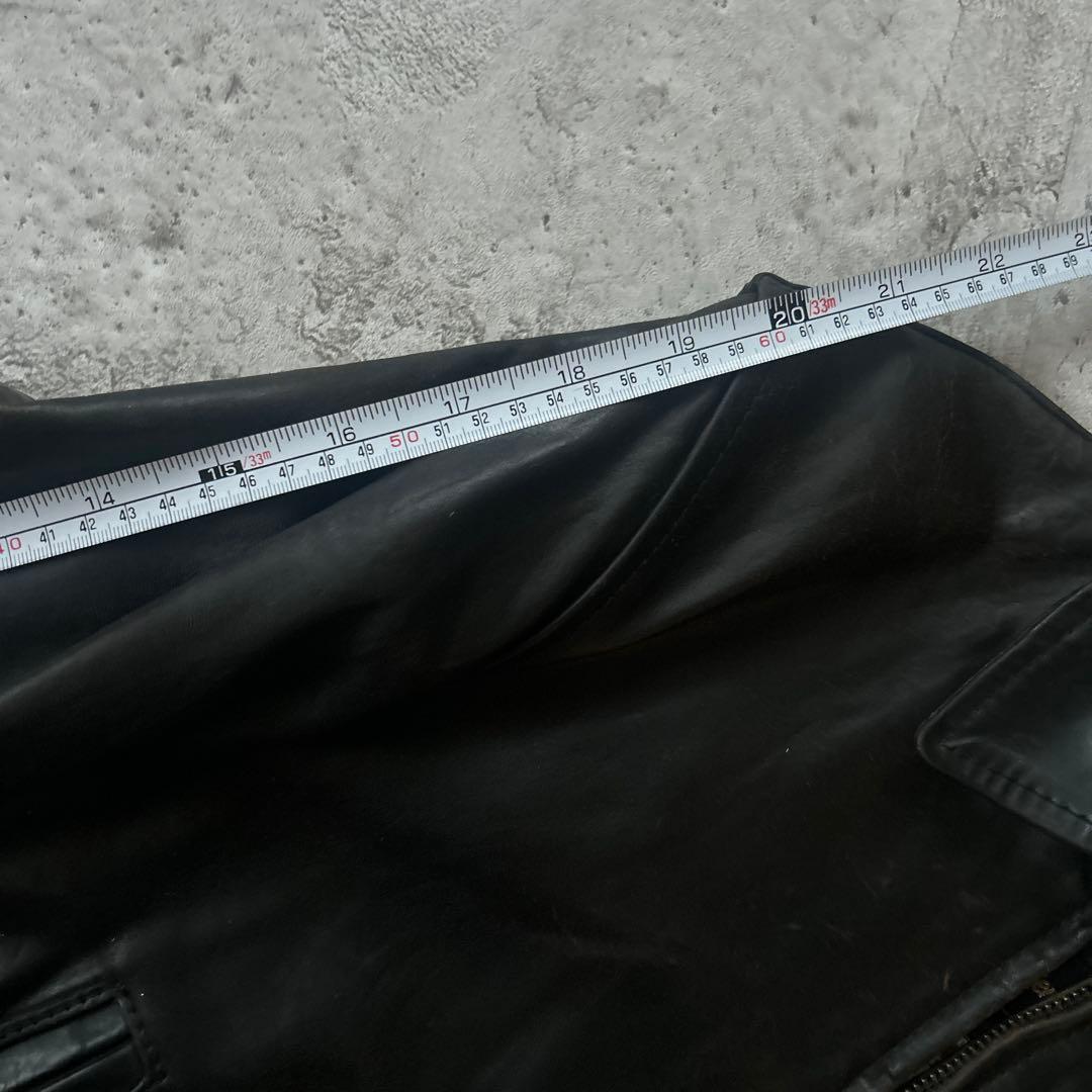 AERO LEATHER ホースハイド ハイウェイマン レザージャケット 38