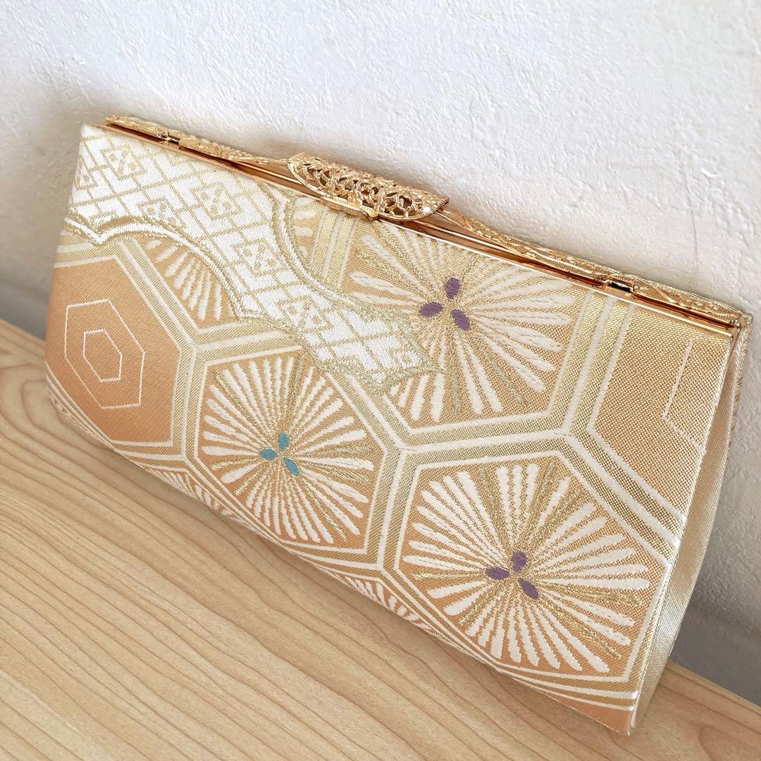 礼装　和装バッグ草履セット　金銀糸　結婚式　入学式　成人式