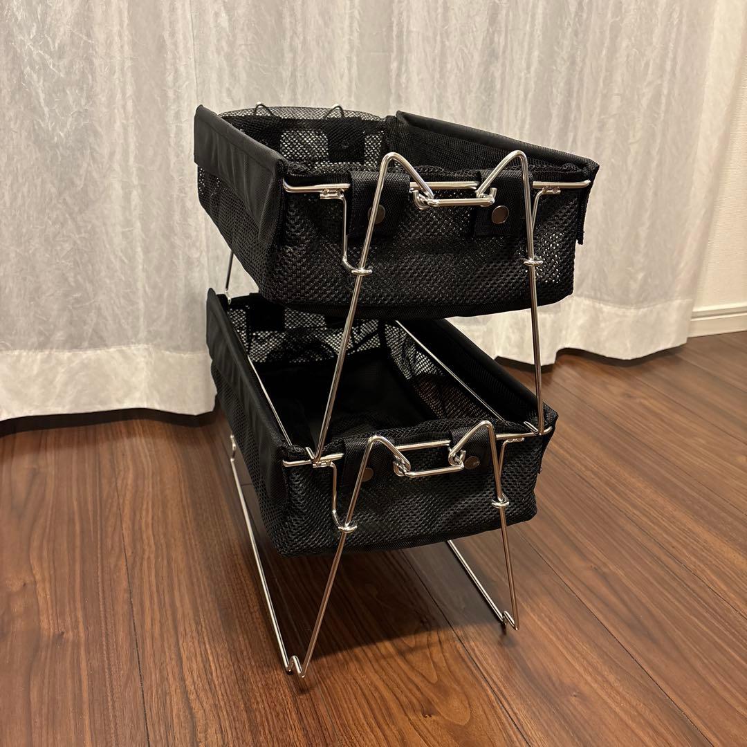 【美品】 TOKYO CRAFTS バケットシェルフメッシュ 2個セット