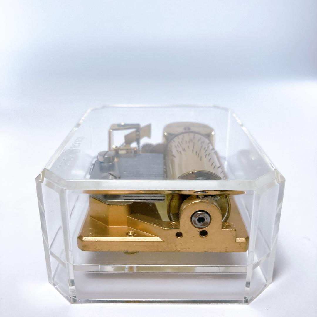 REUGE オルゴール 36弁 別れの曲 ショパン アクリルケース　|3744|