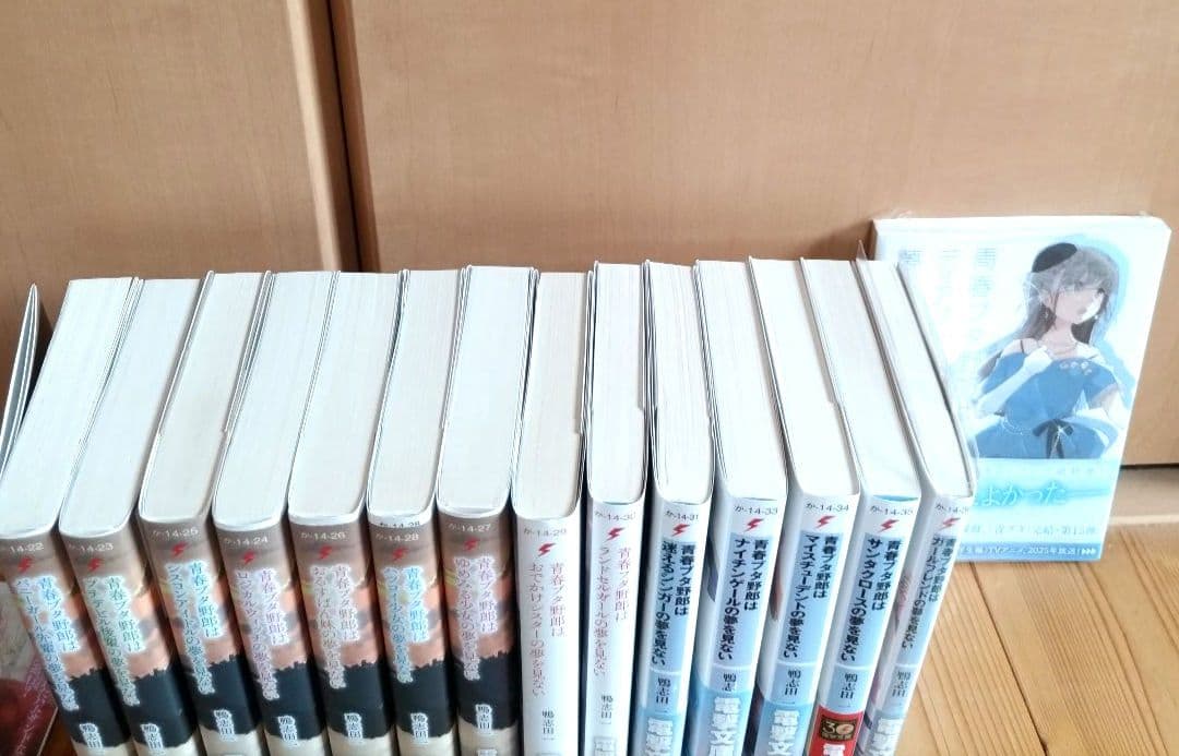「青春ブタ野郎はガールフレンドの夢を見ない1〜15巻（初版13冊）＋α6種」