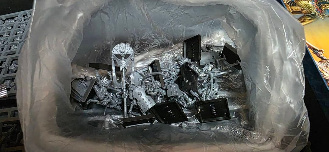 ウォーハンマー オールドワールド トゥームキング コア本無 フィンクスとダイス付