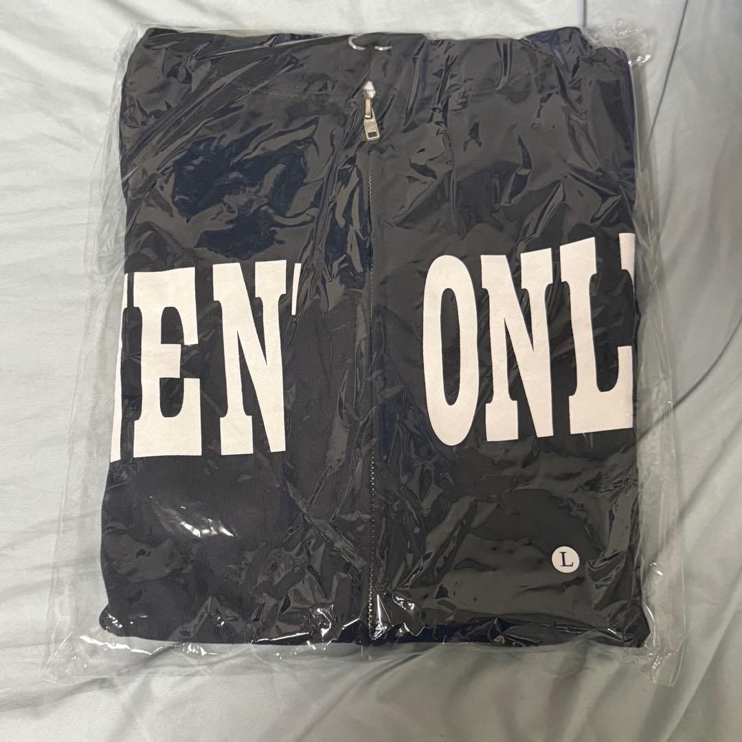 ONE N' ONLY ワンエン　パーカー　ネイビー　ハピホリ　XLサイズ