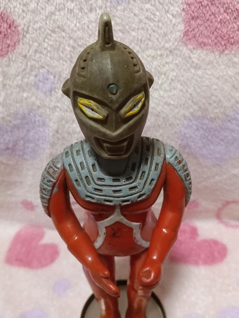 マルサン　ソフビ　ウルトラセブン　450円サイズ　当時物　円谷プロ　マルザン