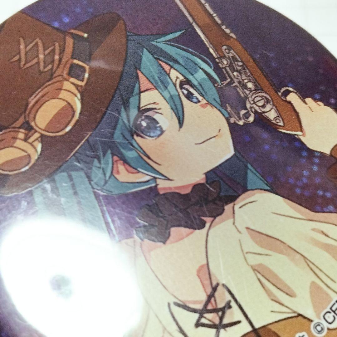 激レア　初音ミク 缶バッジ　 へちまパイレーツ　ホログラム