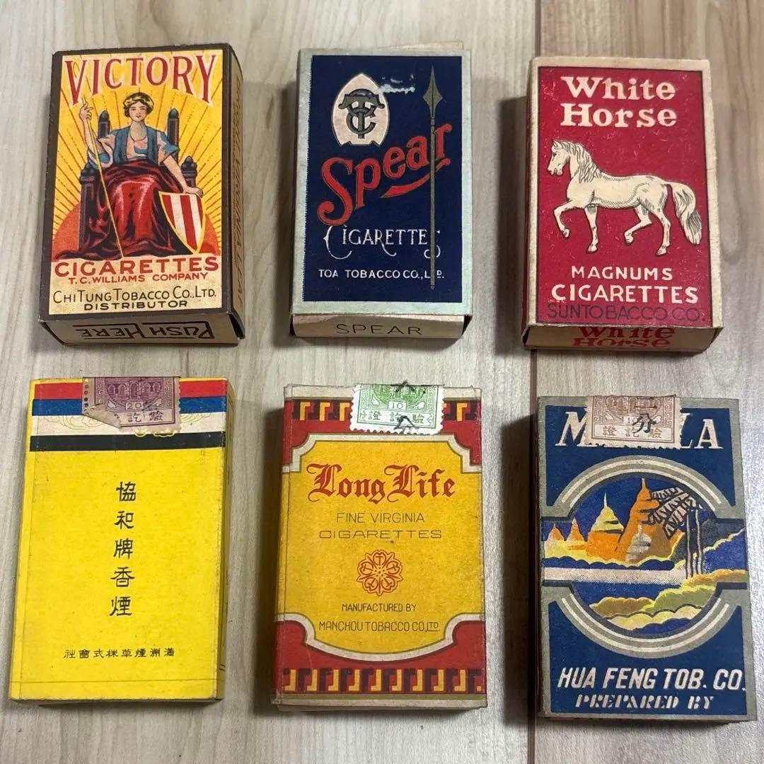 戦前 海外 タバコ パッケージ 31点 中国 朝鮮 満州 台湾 神風 歌舞伎