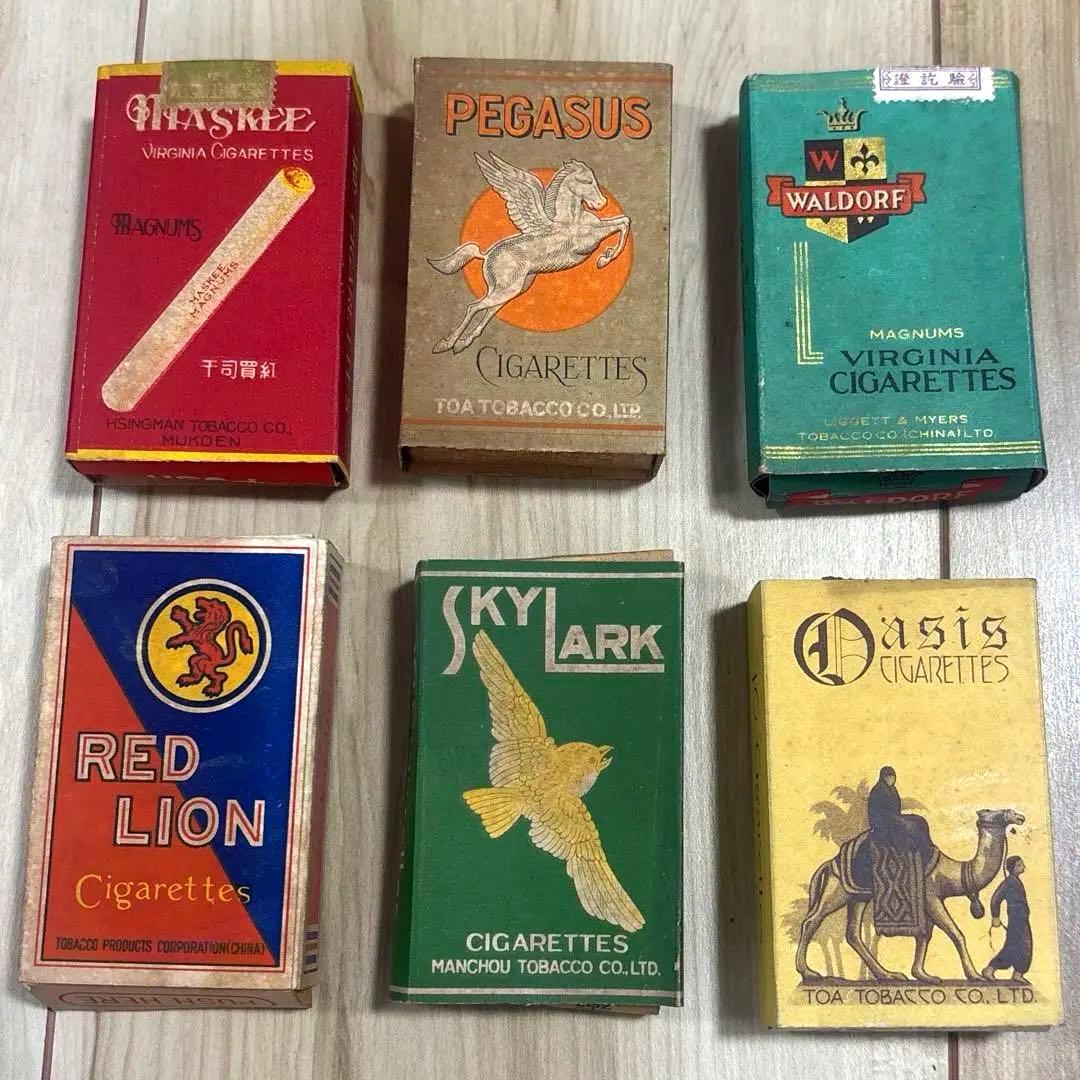 戦前 海外 タバコ パッケージ 31点 中国 朝鮮 満州 台湾 神風 歌舞伎
