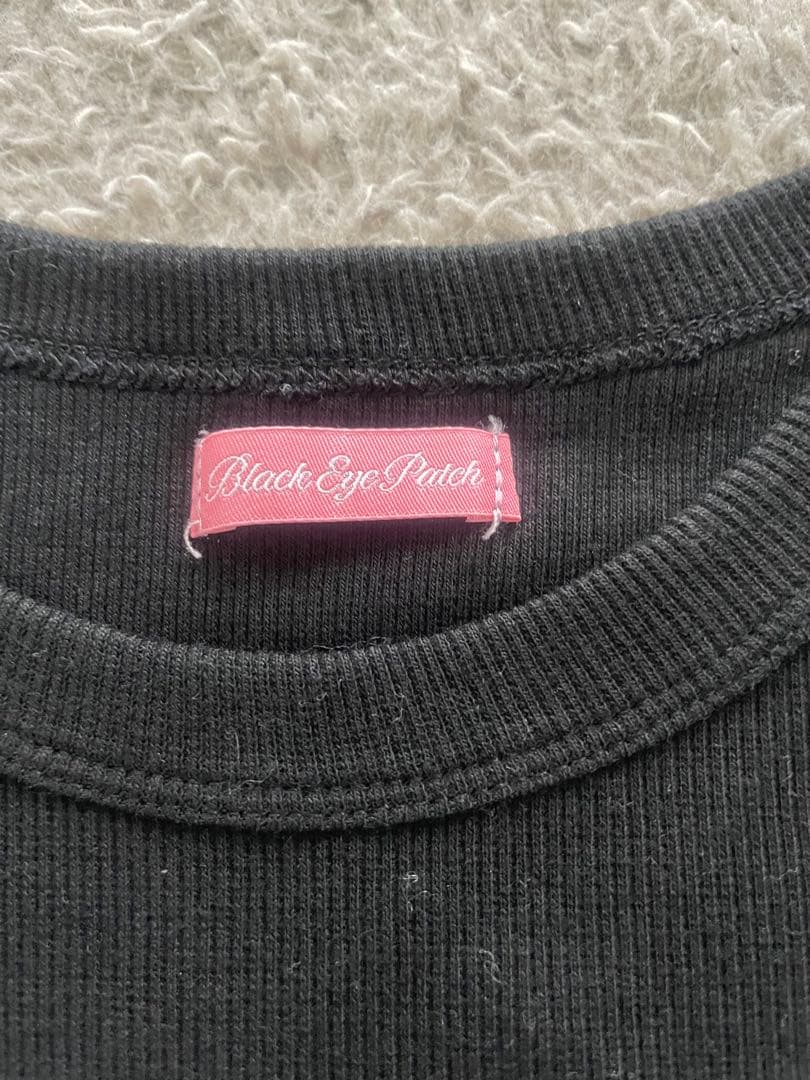 Black Eye Patch タンクトップ サイズS ブラック