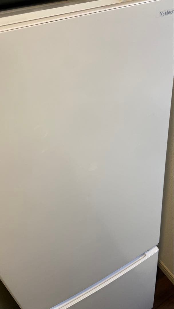 yselect ヤマダオリジナル ２ドア冷蔵庫 (156L・右開き) ホワイト