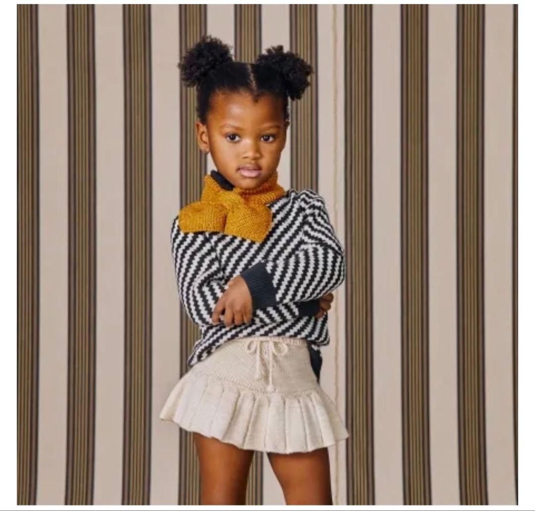 美品 Misha & Puff skating pond skirt 6y