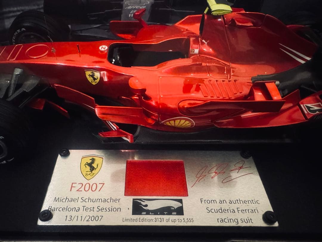 1／18 Ferrari F2007 バルセロナテスト ミハエル シューマッハ