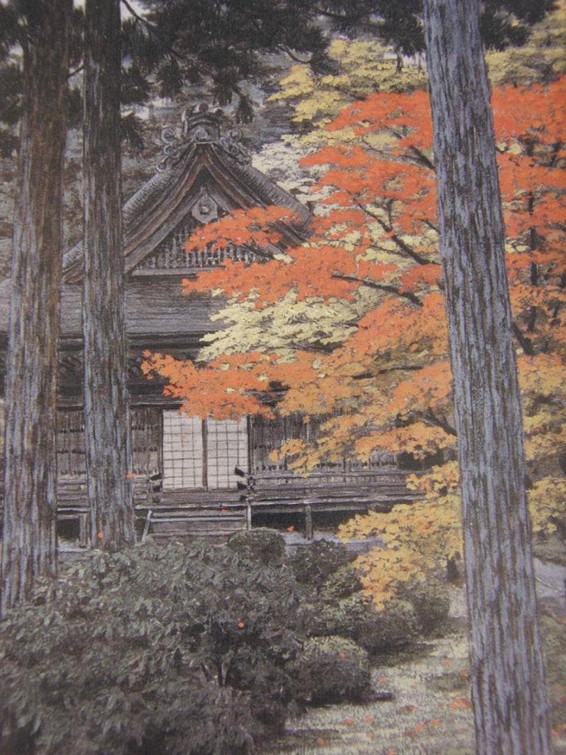 澁澤卿、【雅麗好風】、希少な額装用画集より、新品額装付、状態良好