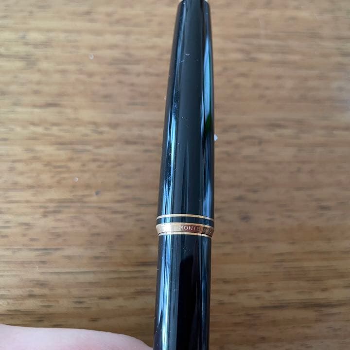 MONTBLANC モンブラン 万年筆 EF 黒 W-Germany 西ドイツ製