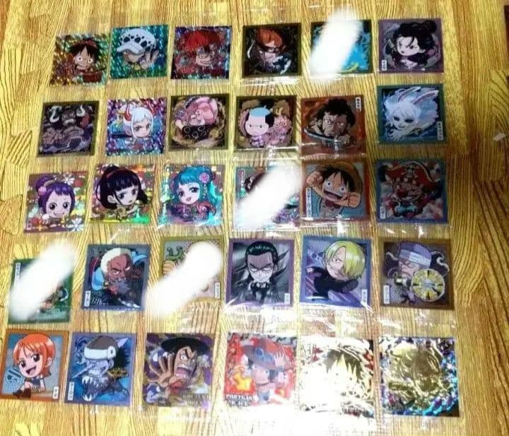 ワンピースウエハースシール　log1 セミコンプリート