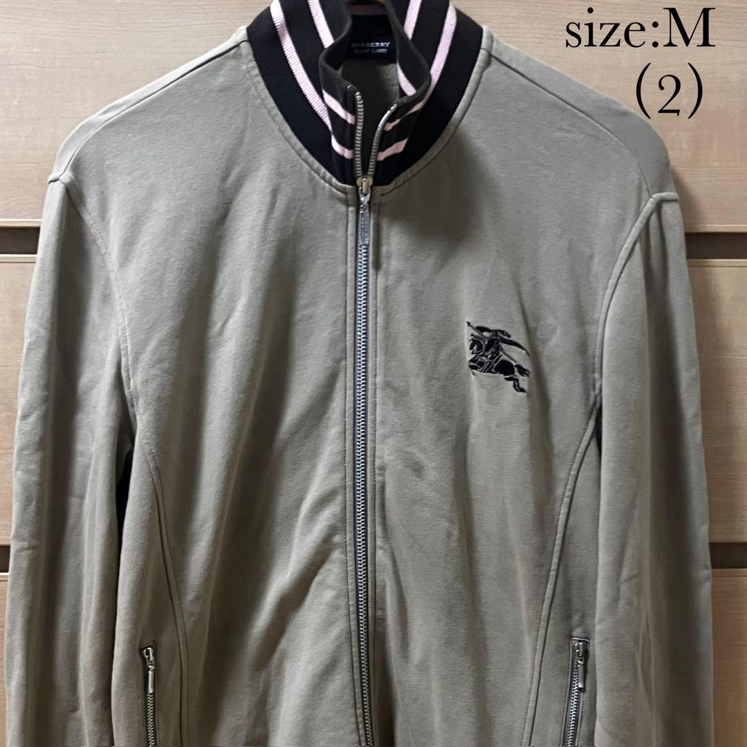 【冬物セット割】バーバリーBURBERRYBLACKLABELトラックジャージM