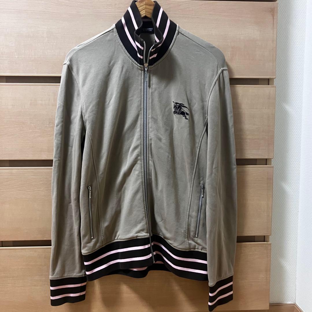 【冬物セット割】バーバリーBURBERRYBLACKLABELトラックジャージM