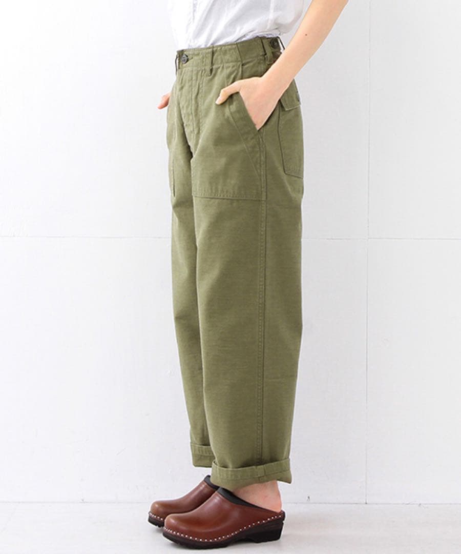 極美品！ BEAMS BOY BUZZ RICKSON'S サテンベイカーパンツ