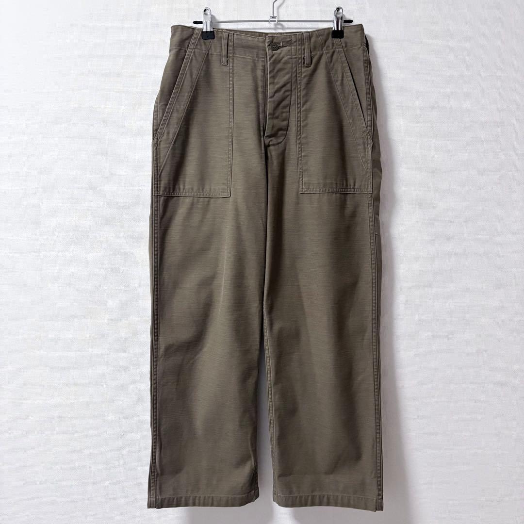 極美品！ BEAMS BOY BUZZ RICKSON'S サテンベイカーパンツ