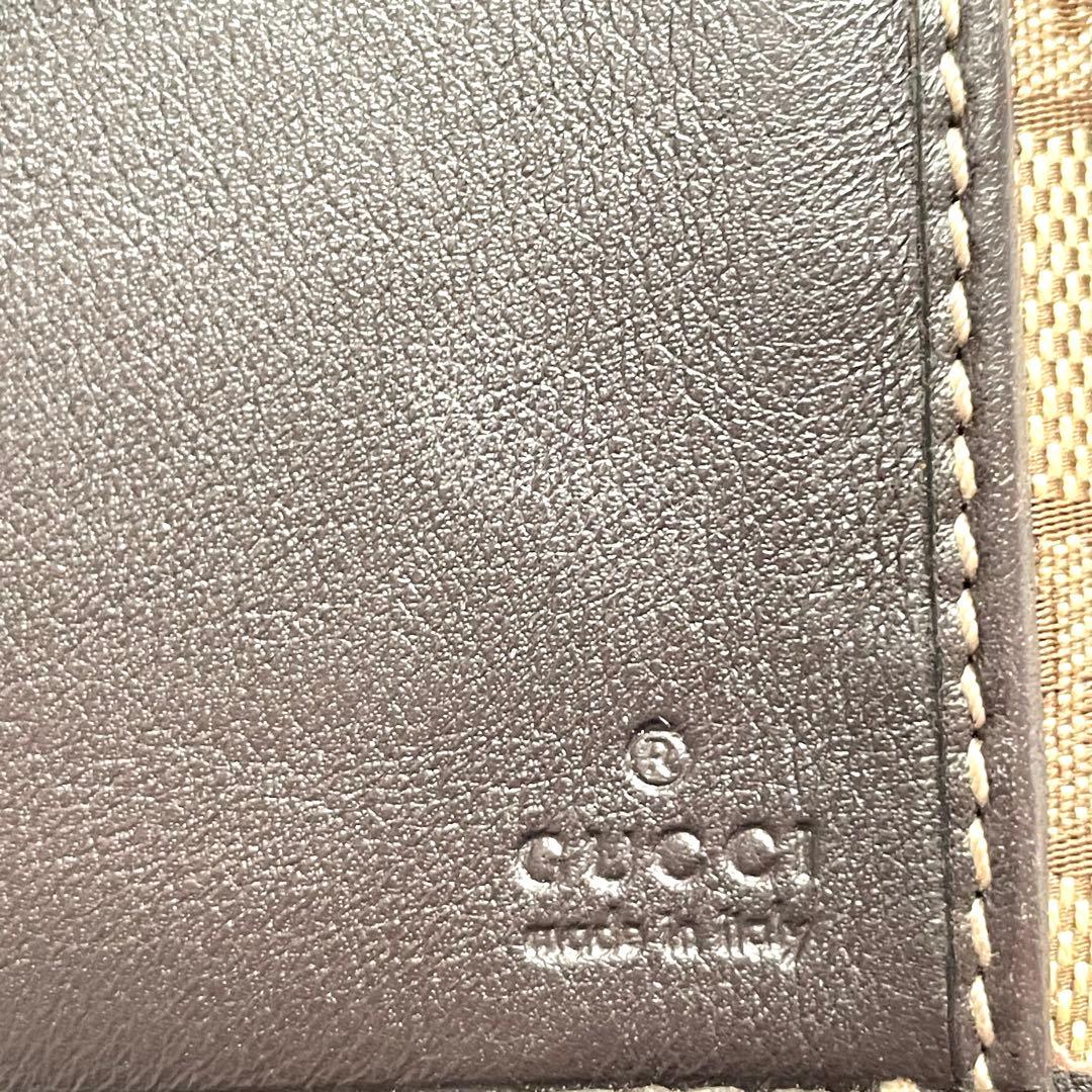 GUCCI GGキャンバス　グッチョリ　チワワ　Wホック　長財布　1010-①