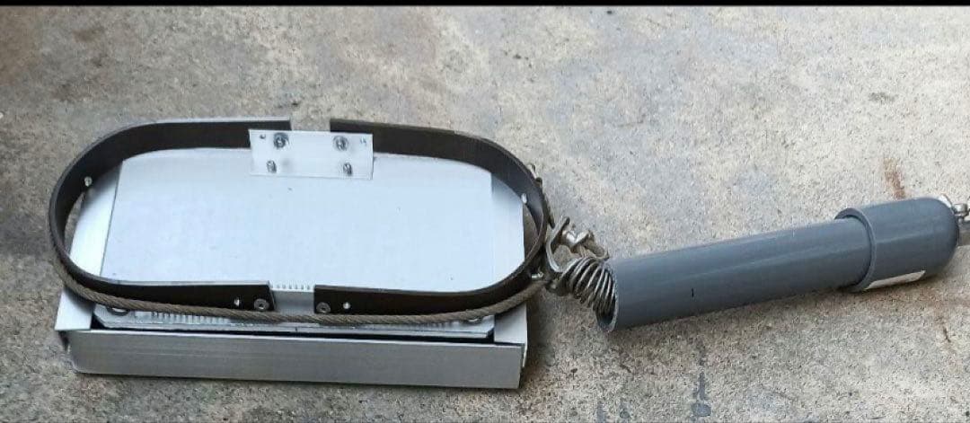 くくり罠 薄型 12cm 5セット 土台一体型