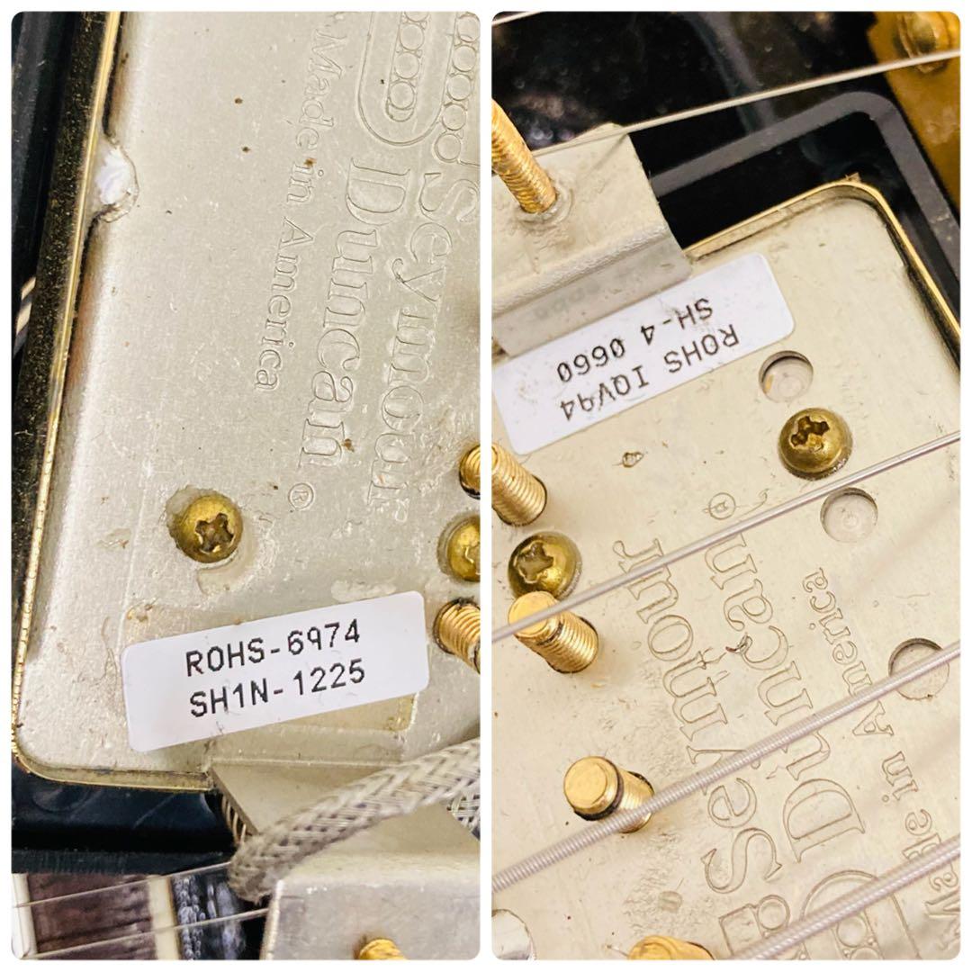 Burny レスポールカスタムタイプ Saymour Duncan搭載！