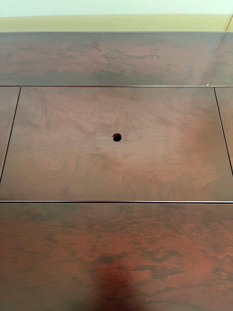 【昭和レトロ】囲炉裏テーブル　座卓　火鉢　関西火鉢　アンティーク　古民家　高級