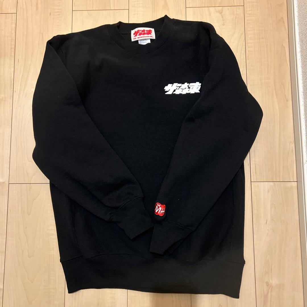 さらば青春の光 12oz P/O CREW SWEAT ザ・森東LOGO M 黒