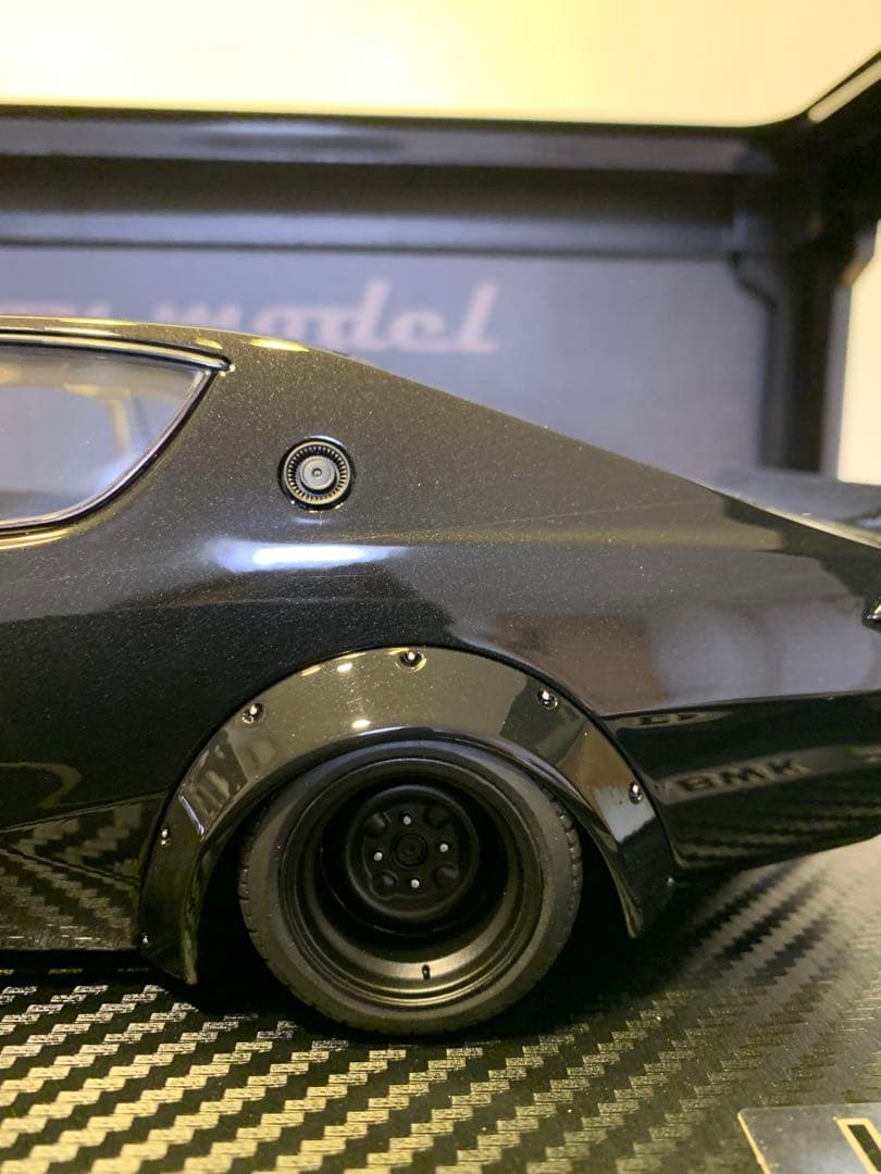 イグニッションモデル　1/18 LBWK ケンメリ ブラック　3273